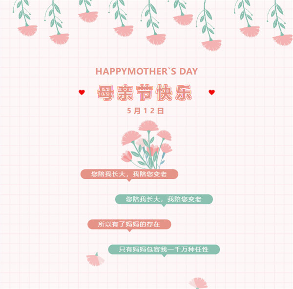 廣東博皓祝愿所有的媽媽，母親節(jié)快樂！